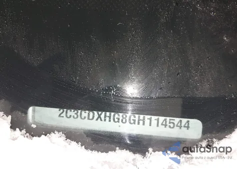 2016 Dodge Charger Sxt из США, поврежденный, VIN 2C3CDXHG8GH114544